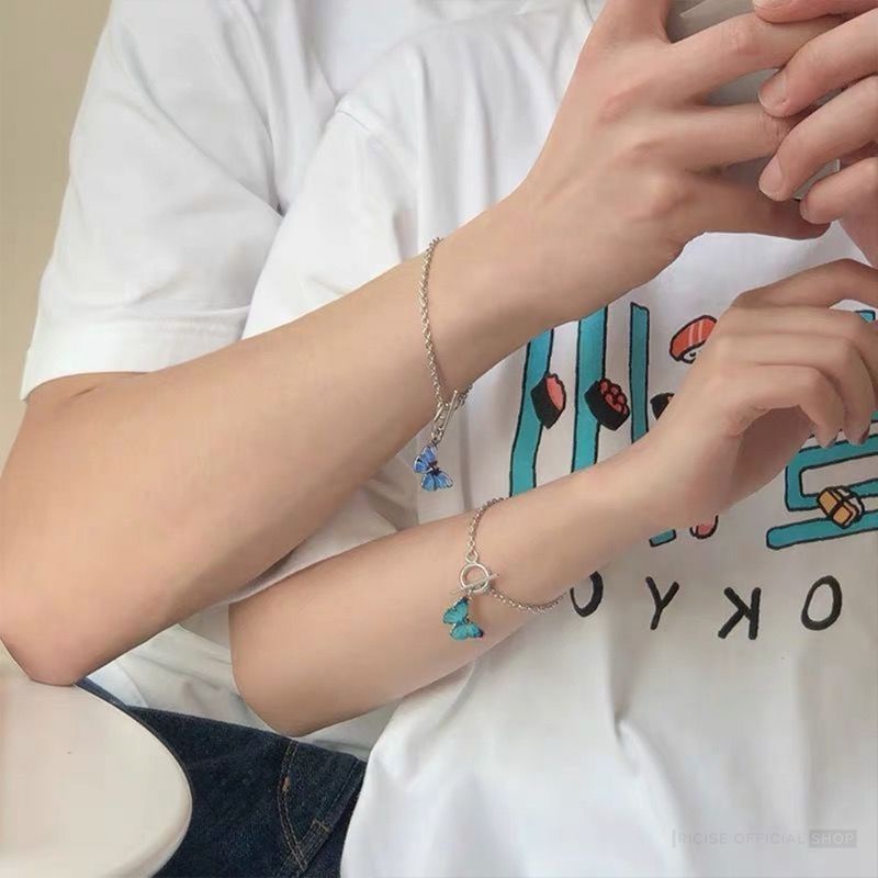 Butterfly bracelet Gelang Kupu kupu Gelang Couple Gelang sahabat persahabatan