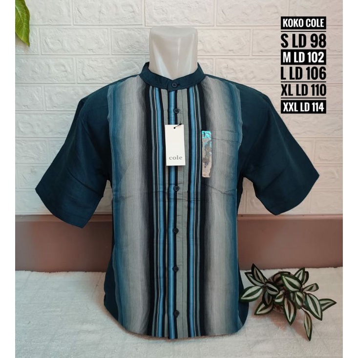 promo baju koko dewasa qonnoq original brand matahari fulltag jumbo m l xl xxl xxxl halus adem besar