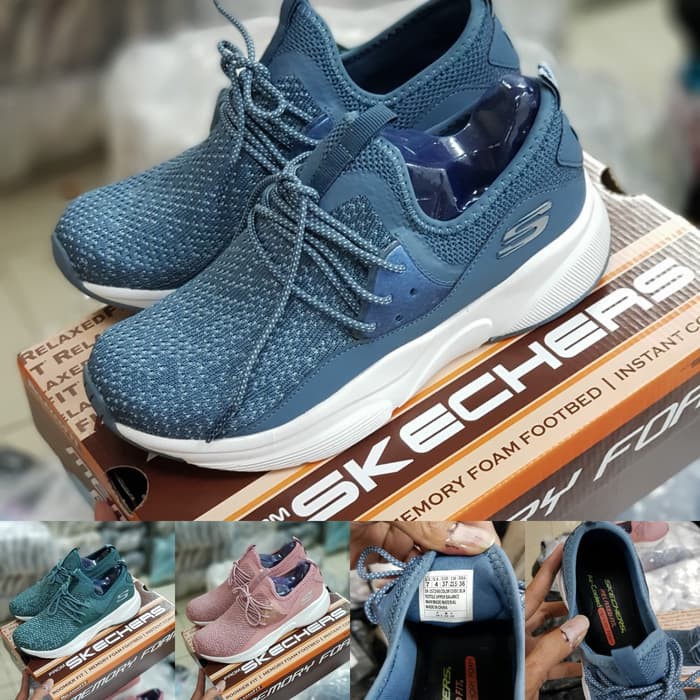 Sepatu Wanita Skechers/Skechers MERIDIAN Memory Foam/Skechers wanita/