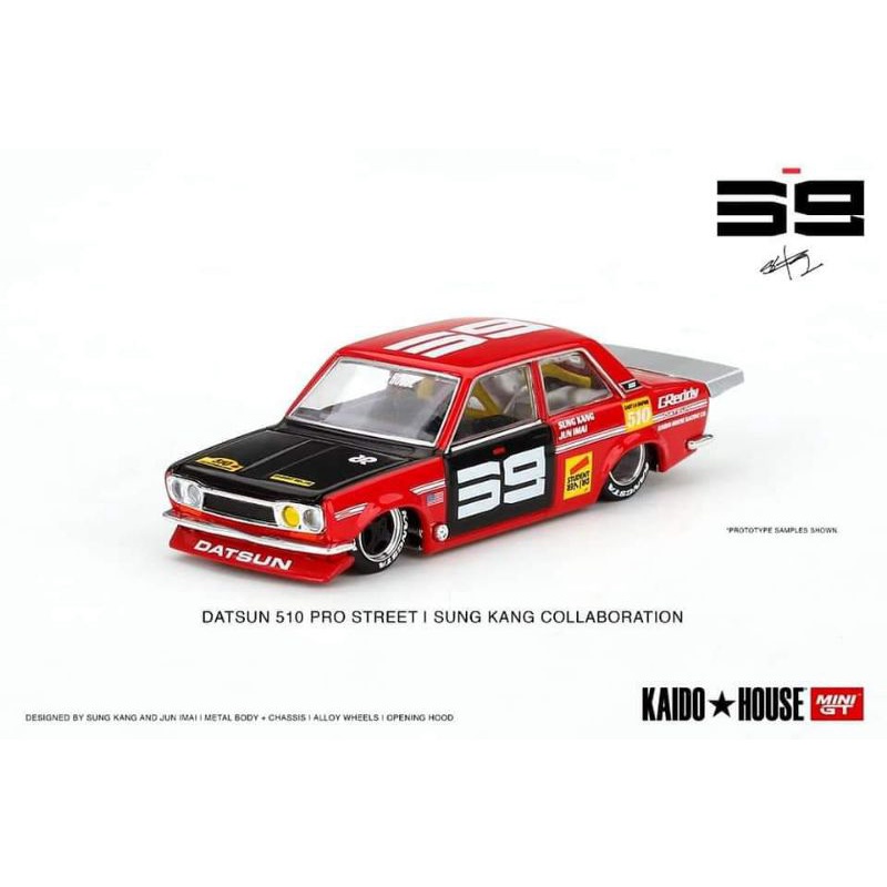 Mini GT Datsun 510 Red