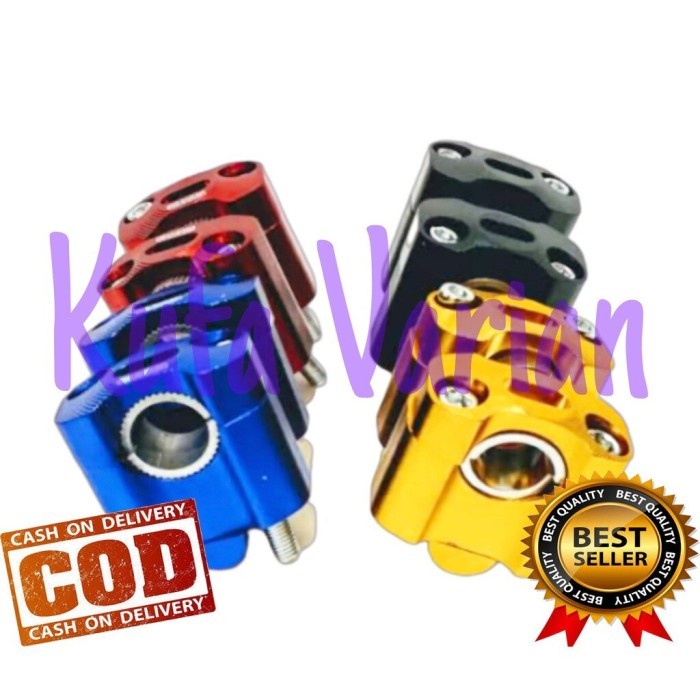 promo discount sepasang Raiser Stang Universal FULL CNC Motor Nmax Xmax Ninja Xabre Vixion R25 R15 Satria Byson Rx King Dll