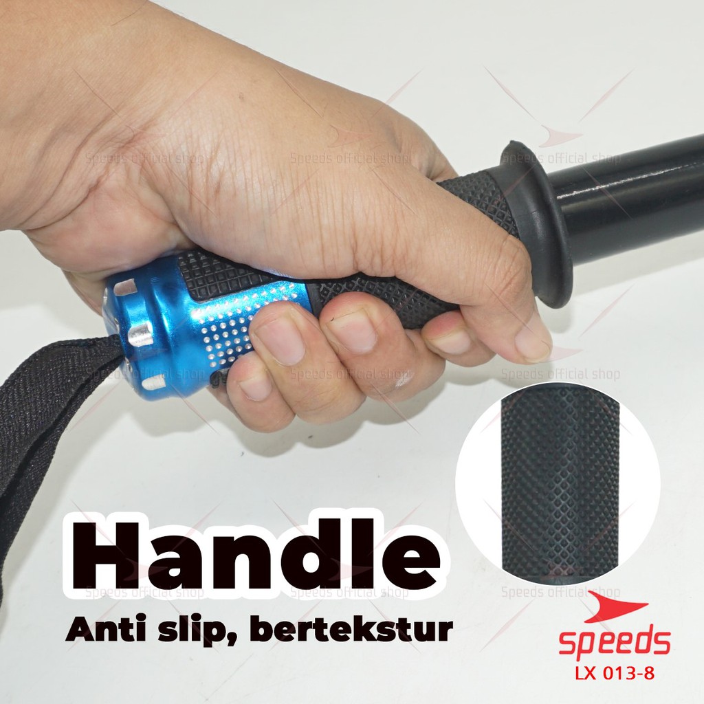 SPEEDS Power Twister 30 Kg Bar Exerciser Power Bender Workout Alat Fitness Olahraga Rumah 013-8-6