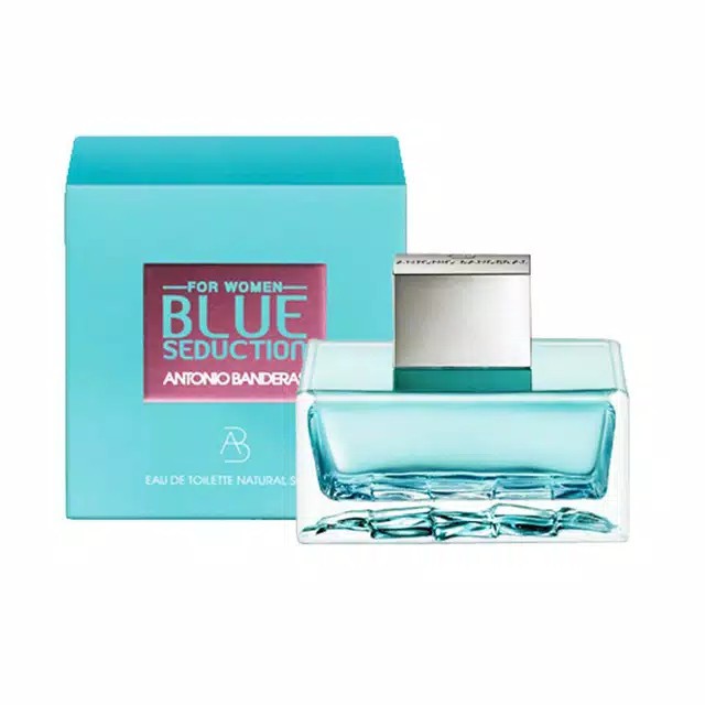 PARFUM ANTONIO BANDERAS BLUE SEDUCTION WOMEN EDT 80 ML / WANITA