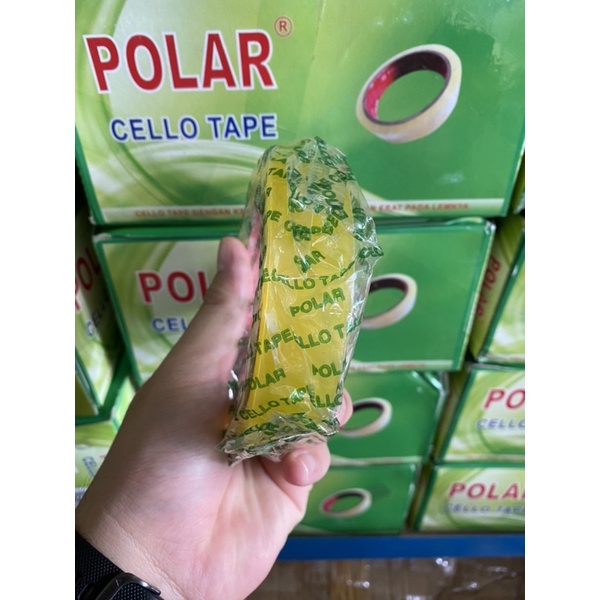 

Isolasi Polar - Cello Tape 1”x72yard - Solasi