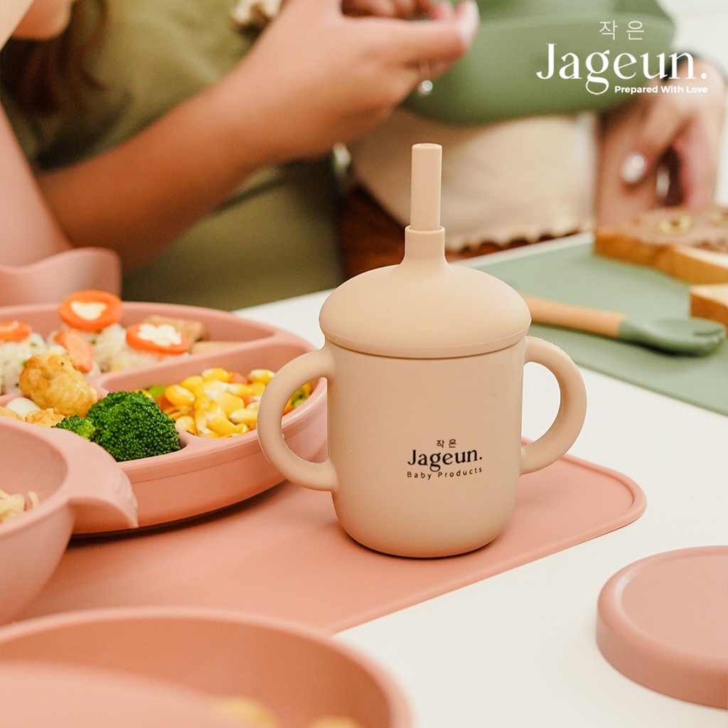 JAGEUN Premium Silicone Baby Sippy Cup | Tempat Minum Bayi