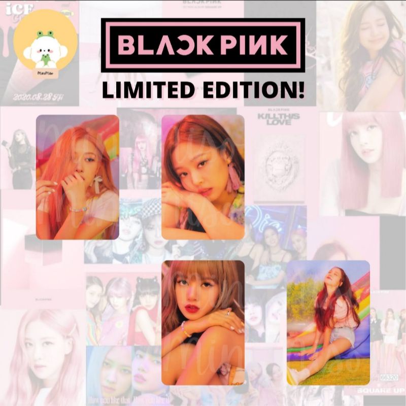 Photocard/ PC Blackpink Limited Edition 2 sisi