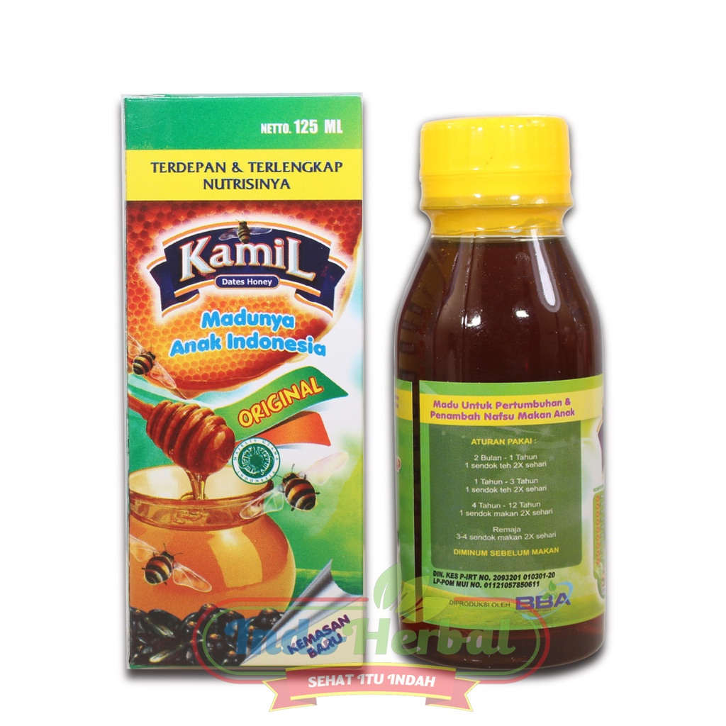 Madu Kamil Anak Rasa Original Isi 125ml - Nafsu Makan Anak