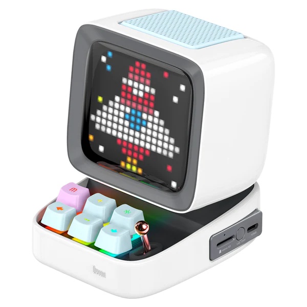 Divoom Ditoo Plus Retro Pixel Art Game Bluetooth Speaker - Garansi Resmi Divoom Indonesia 1 Tahun