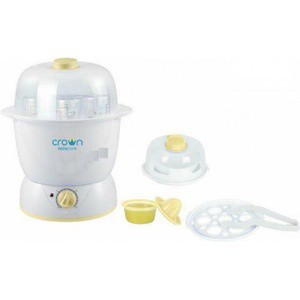 Crown Sterilizer CR1288 Multi Function Steam Center + Auto Timer - Steril Botol Multifungsi CR 1288