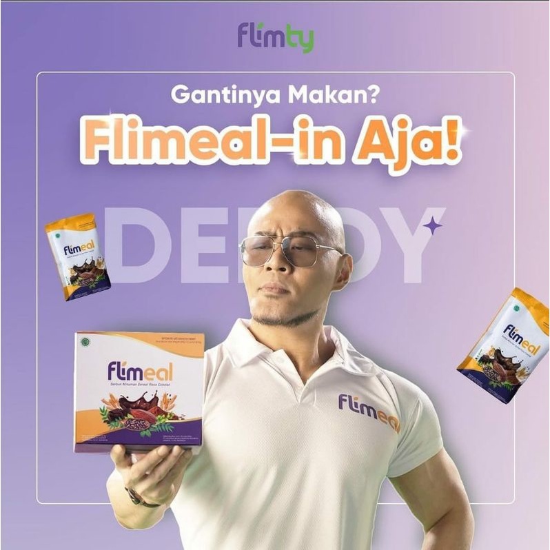 Flimeal Meal Replacement | minuman sereal rasa coklat by Flimty - 1 sachet