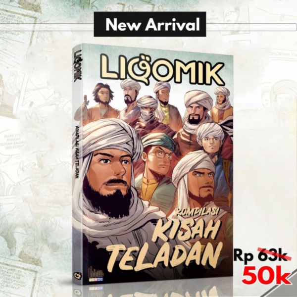 

Dijual Komik : Liqomik Kompilasi Kisah Teladan Murah