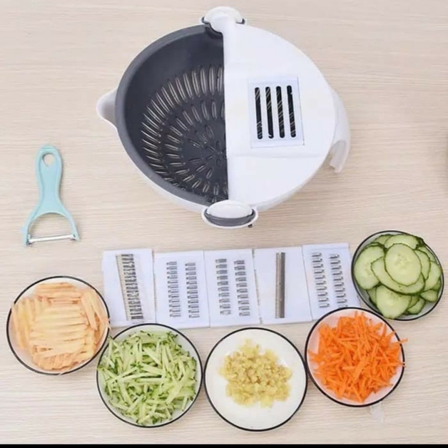 [ASS]Parutan Serbaguna Magic Slicer Dicer Alat Pengiris Sayuran Multifungsi