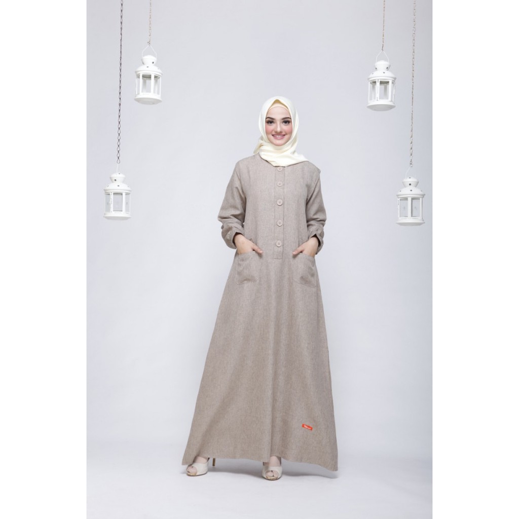 GAMIS NIBRAS BASIC NBC 13 COKLAT SUSU