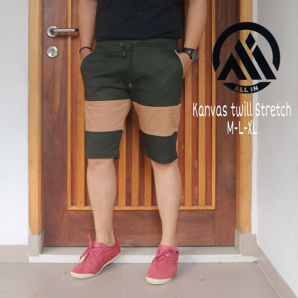 (Bisa COD) YaNG LAGI HITS Celana Chino Pendek Pria Army Loreng Ufc Venum Mma Pantai Gym Lari Fitnes
