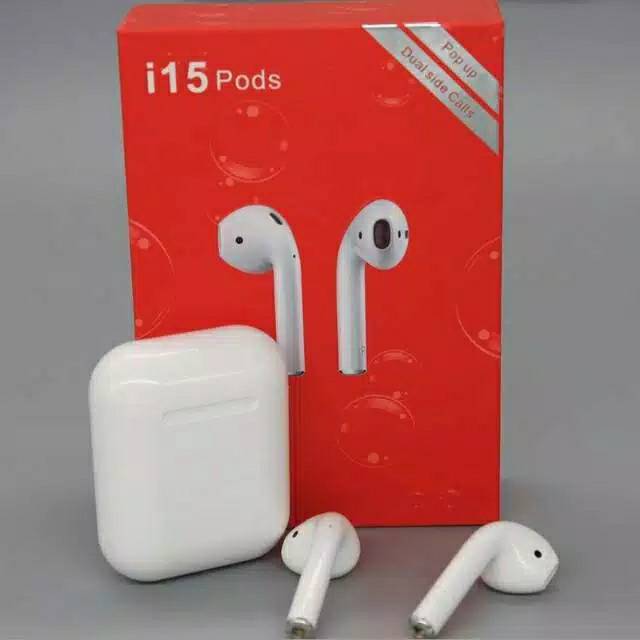 Headset Bluetooth Wireless i15 TWS