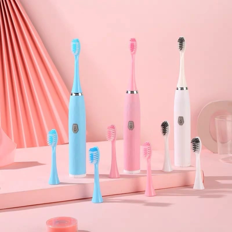 SIKAT GIGI ELEKTRIK 3 KEPALA -ELECTRIC TOOTHBRUSH 3 IN 1