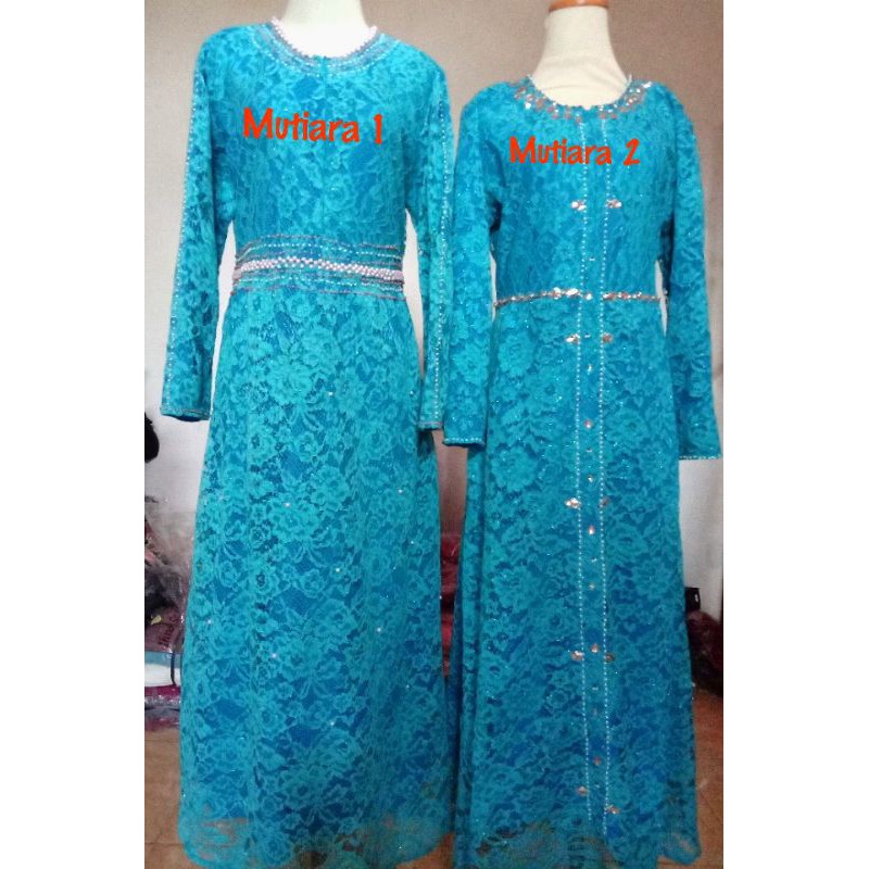 Gamis Ratu Brukat Mutiara