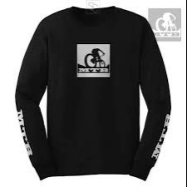 Kaos lengan panjang longsleeve - SEPEDA GUNUNG - MTB
