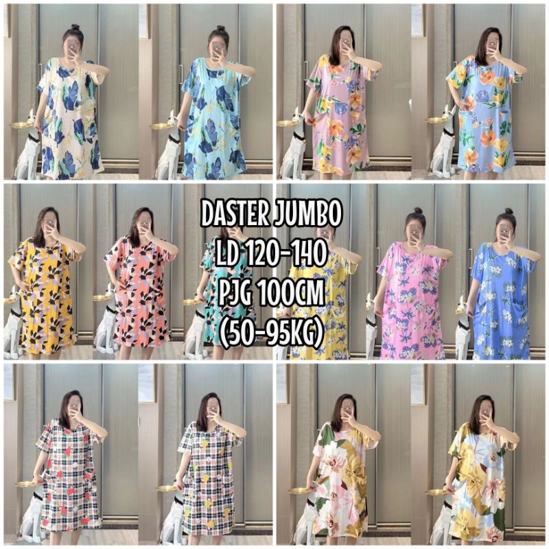 NEW Daster Wanita Import Murah Oversize | Daster Tidur wanita import Jumbo C04-A,B9