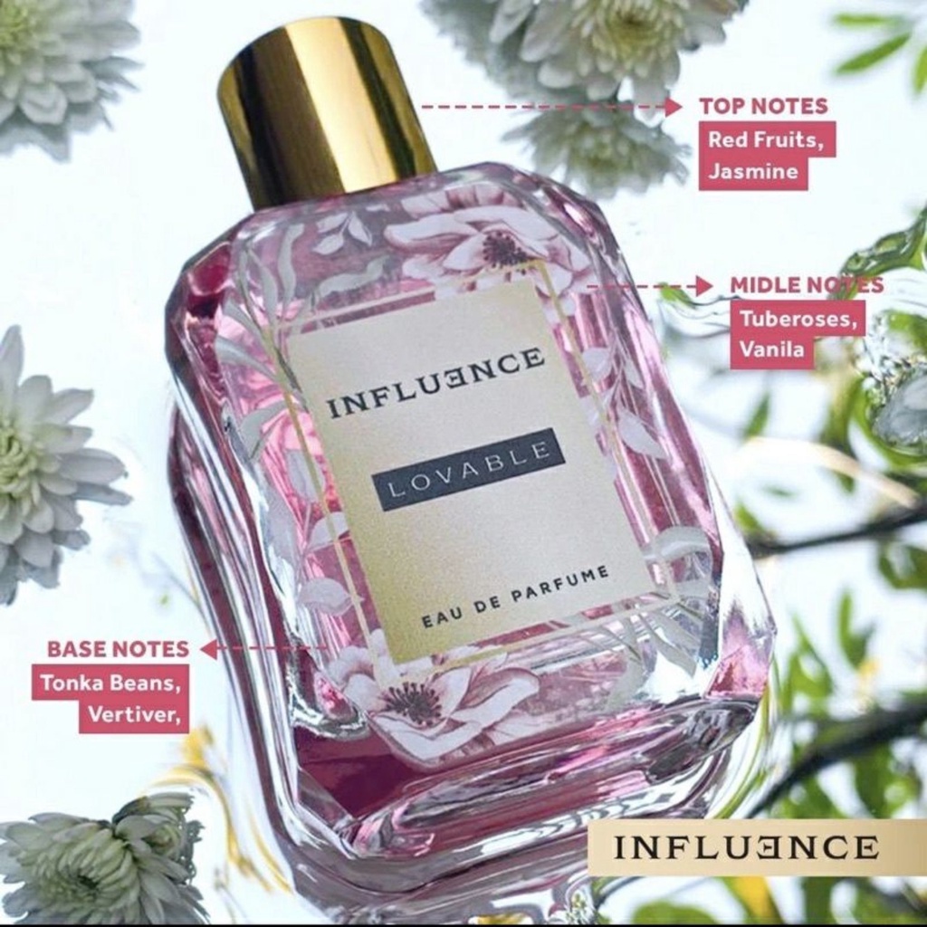 INFLUENCE LOVABLE PARFUM INFLUENCE ORI | PARFUM LOVABLE INFLUENCE ORIGINAL 100% BPOM