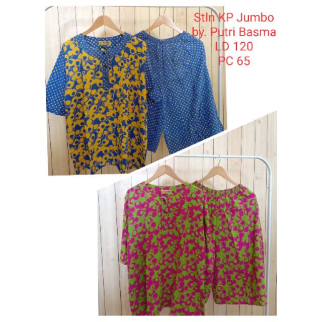 Setelan Kulot Pendek Jumbo By. Putri Basma
