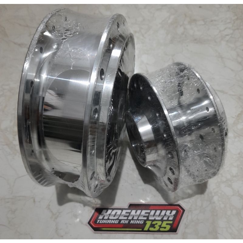 TROMOL DEPAN BELAKANG CHROME SET RX KING