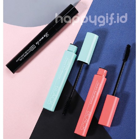 LAMEILA mascara 3D Keriting Tebal Tiga Warna Maskara LA017 LA018 LA019 772