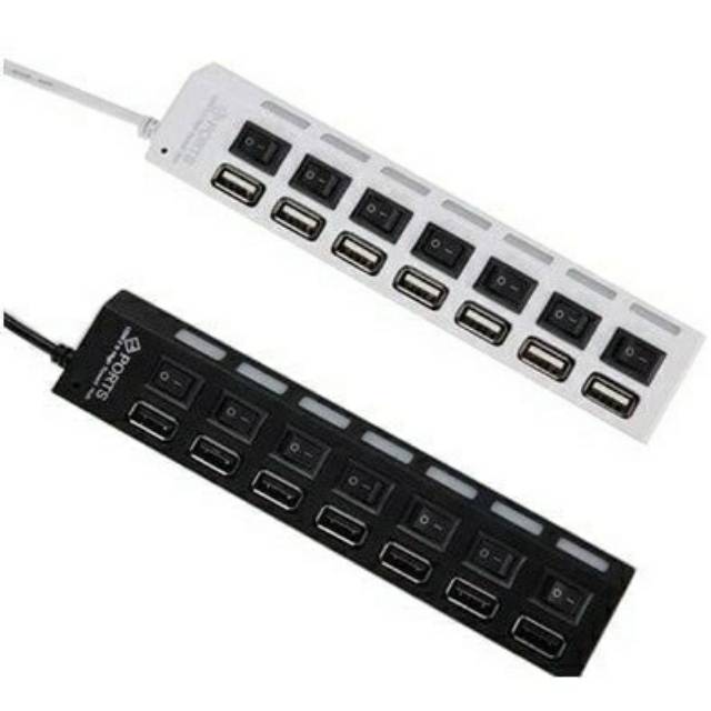 USB Hub 7Port USB 2.0 with Switch On/Off