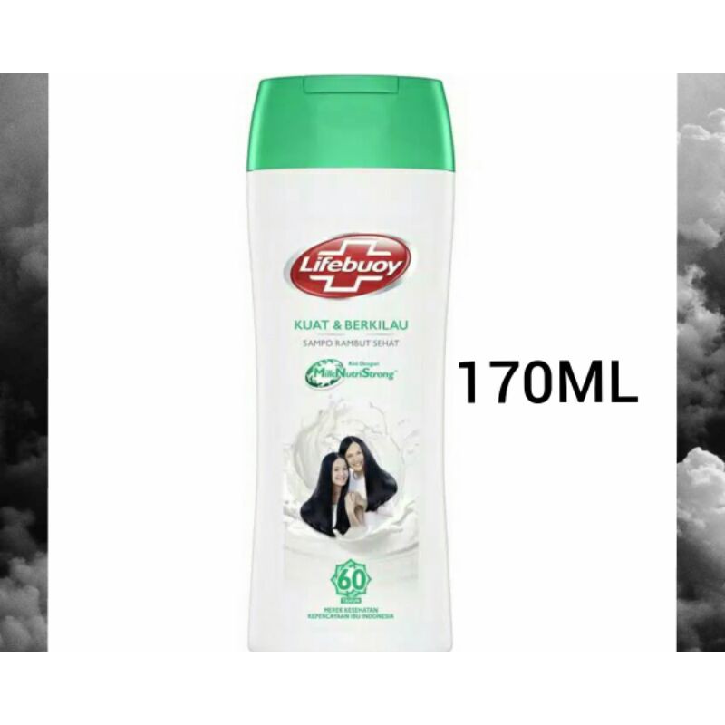 SHAMPOO LIFEBUOY ANTI DANDRUFF STRONG &amp; SHINNY 340 ML KEMASAN BARU