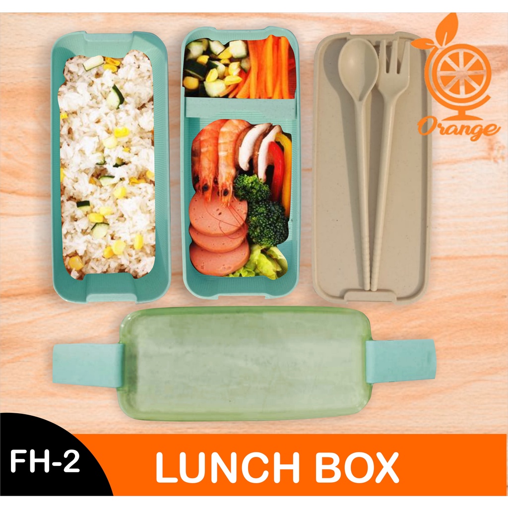 unch Box Bahan Plastik Aman Digunakan Layer Healthy