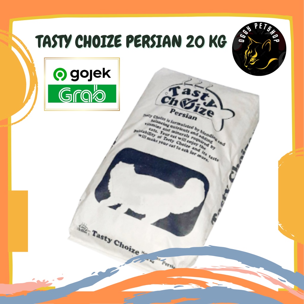 Tasty choize persian Makanan Kucing Freshpack 20 kg - Grab Gojek