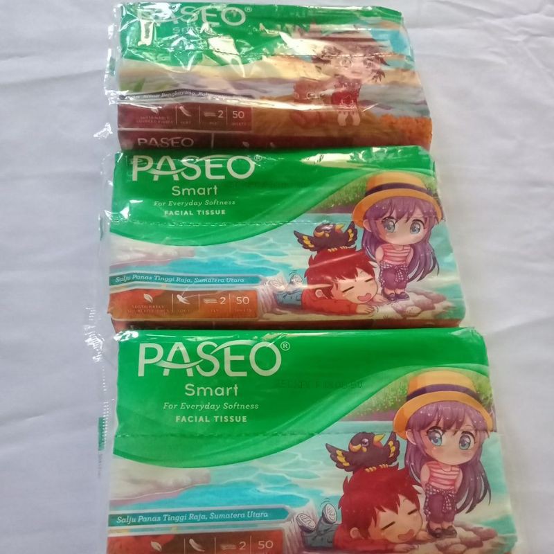 TISSUE TRAVEL PASEO kecil isi 50 sheet TISU TRAVEL