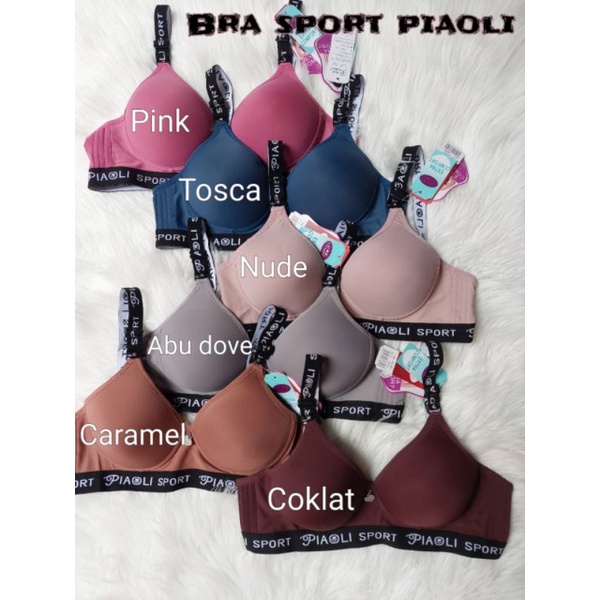 BH bra sport -PIAOLI sport & TOYAZI 3kait tanpa kawat