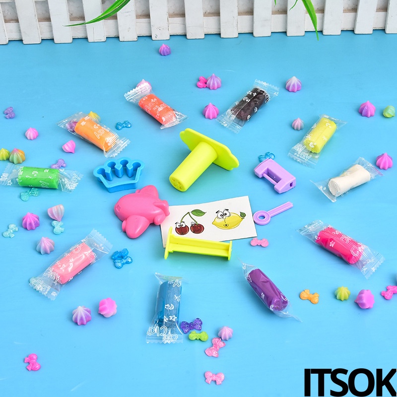 ITSOK Clay Mainan Anak / Mainan Edukasi / Slime Playdough