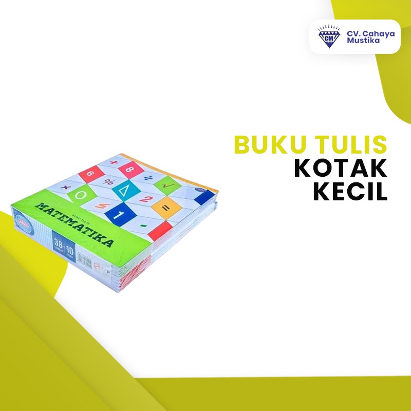 

Alat Tulis Sekolah/Alat Tulis Anak/ATK Kuliah/ATK Sekolah Buku Tulis Kotak Kecil di Malang