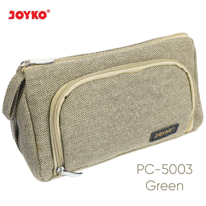 

(BISA COD) Pencil Case Kotak Tempat Pensil Joyko PC-5003 - Dark Green