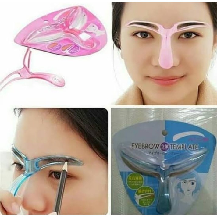 CETAKAN ALIS GAGANG PRAKTIS / CETAKAN ALIS PRAKTIS EYEBROW TEMPLATE SHAPER HANDLE CTA