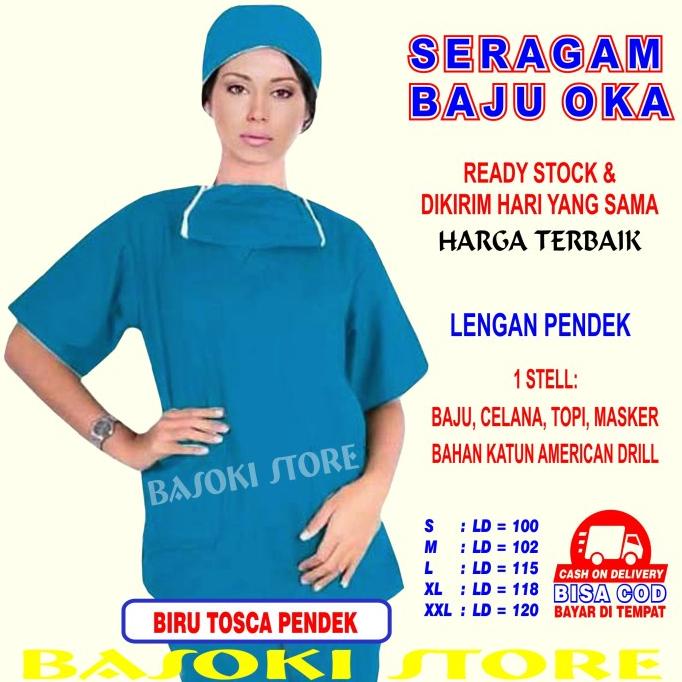 Jual Promo Baju Oka Baju Jaga Baju Perawat Baju Dokter Lengan