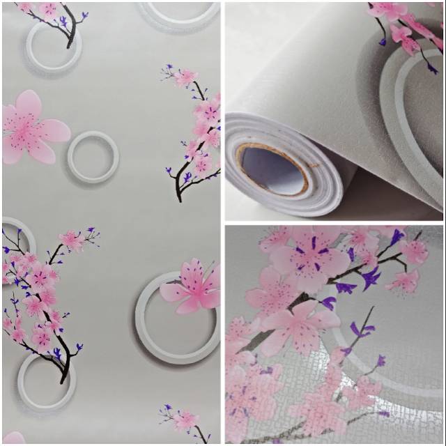 23 Gambar Bunga  Sakura  Di  Dinding  Kamar Gambar Bunga  Indah