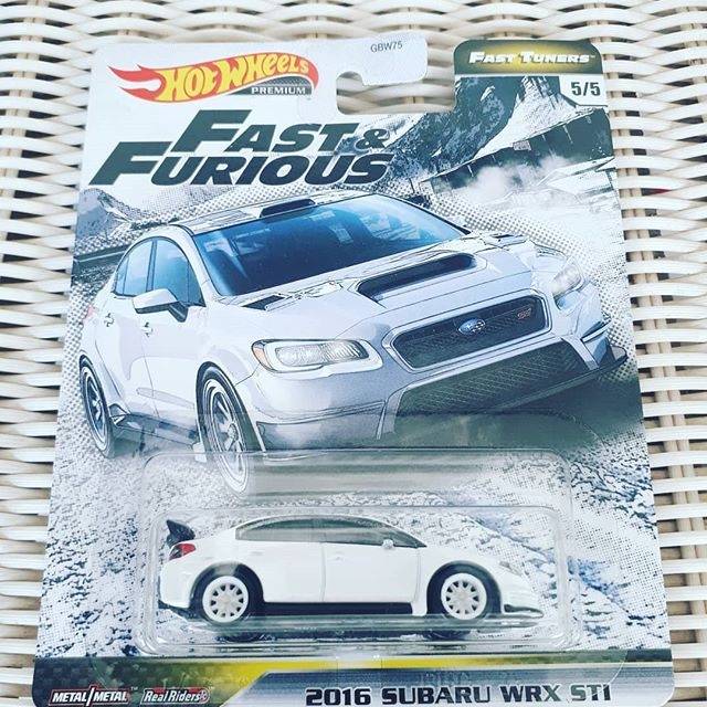 Hotwheels Fast Tuners 2016 Subaru WRX STI furious diecast premium hot wheels real riders murah