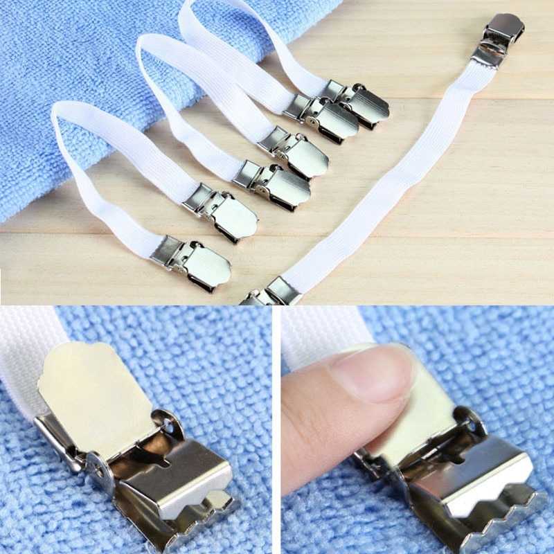 TD-A101 HILIFE Penjepit Clip Sprei Kasur Elastic Band Holder 4 PCS - 200TC