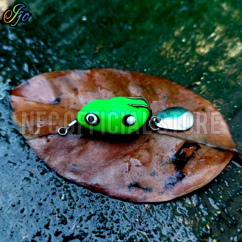 Soft frog mini 2,5 cm 2,5 gram SPESIALIS KOCOLAN Anti Mocel AUTO DITELAN