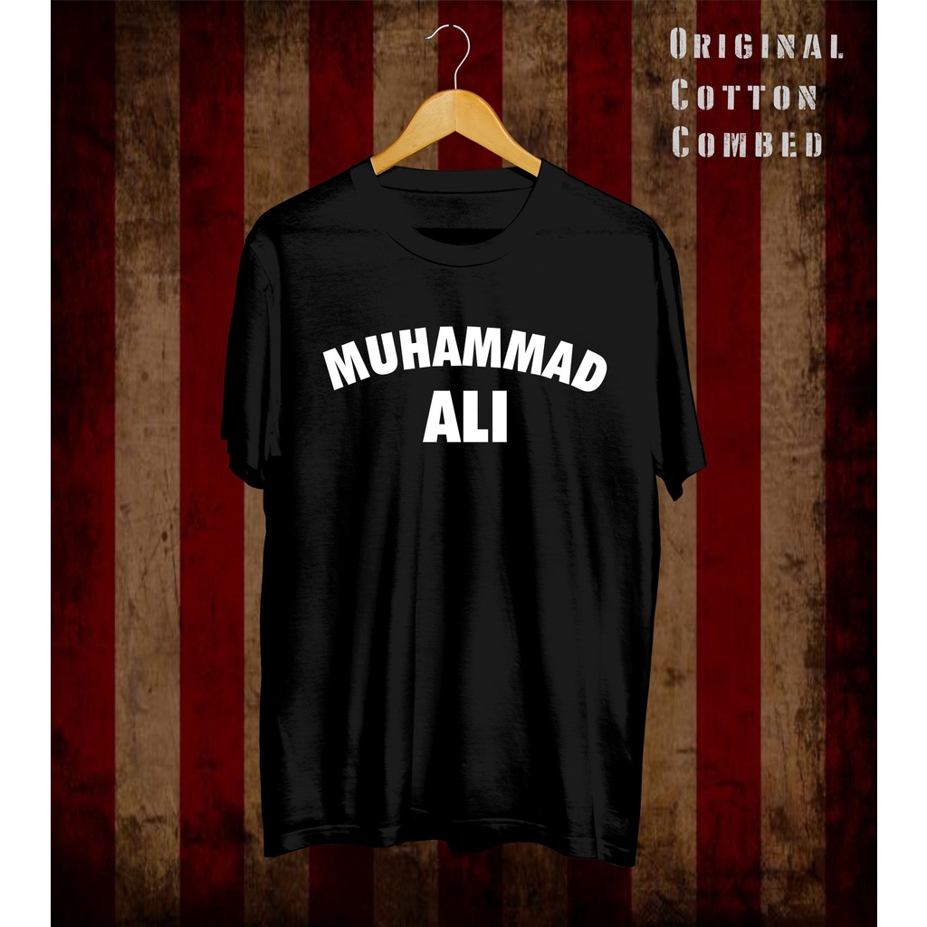 Kaos/ Tshirt MUHAMMAD ALI Original Cotton