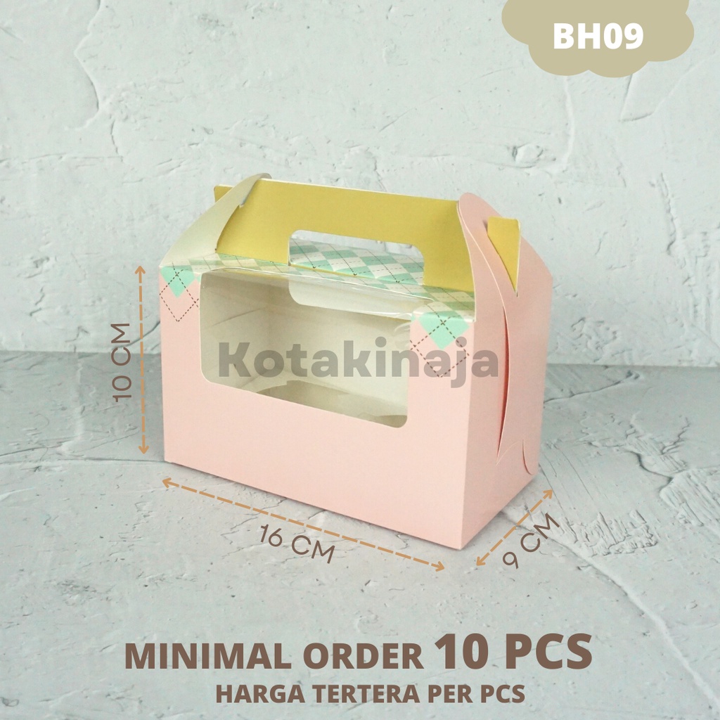 Jual Box Cupcake / Box Cupcake isi 2 / Box Cupcake isi 3 / Box Pudding