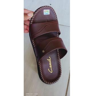 READY sandal kulit / sandal slop / sandal slop pria / sandal slop kulit ●