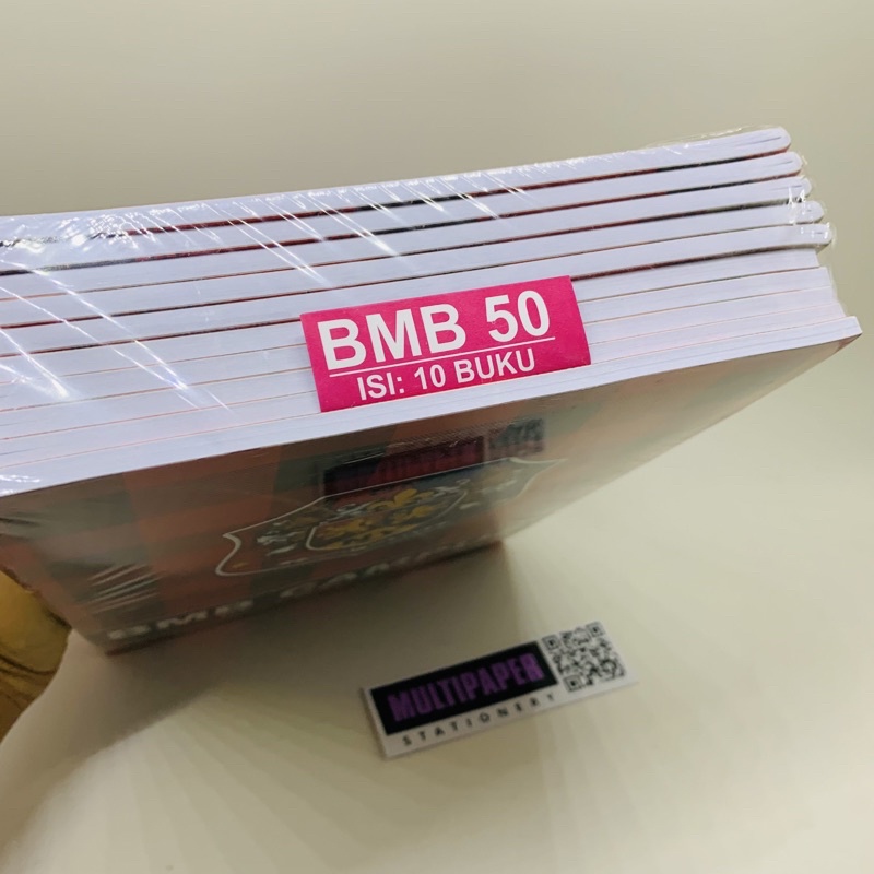 

Buku Tulis Big Boss BMB Campus / BESAR / 50 Lembar (10 Buku)