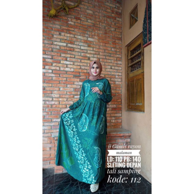 GAMIS RAYON MALAMAN