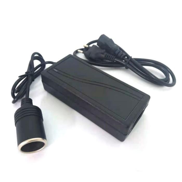 Adaptor Lighter 5A Power Supply Inverter Mobil AC 220V ke DC 12V 5A
