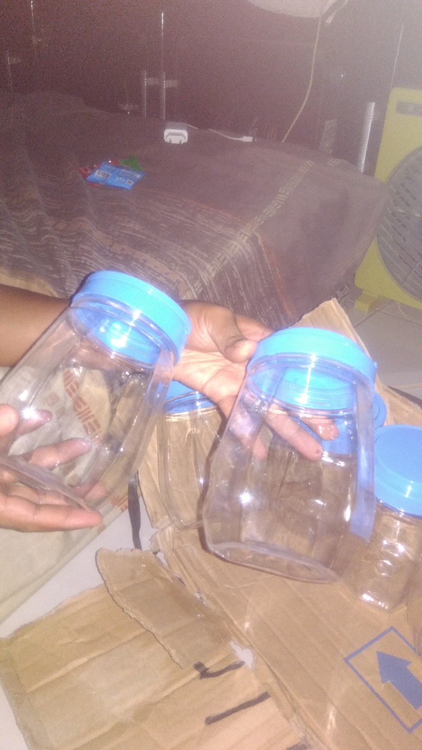 [6pcs] Toples Madu (u1000ml) Hexagonal @5.100