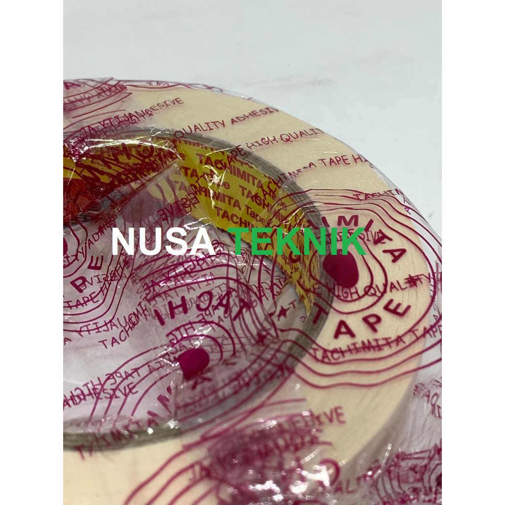 

TACHIMIRA MASKING TAPE [TACHIMIRA LAKBAN KERTAS] 50 M X 1 INCH